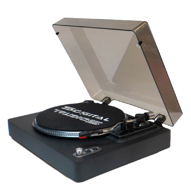 S-Digital S-Digital 3 Speed Bluetooth Turntable, , hi-res