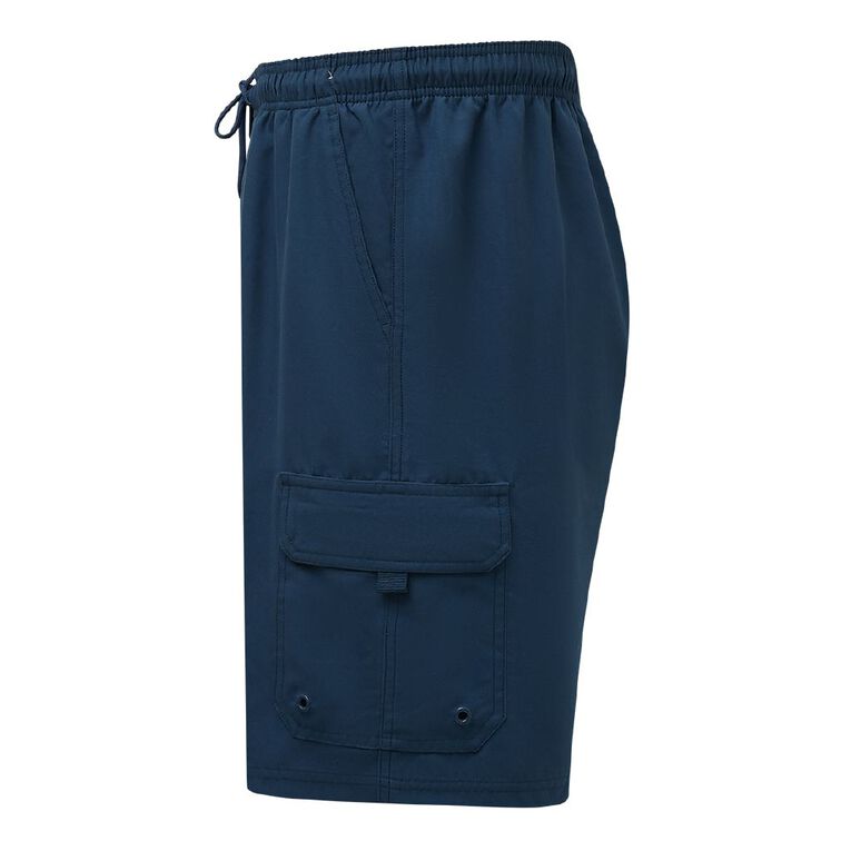 H&H Men's Cargo Boardshorts, Blue Dark, hi-res