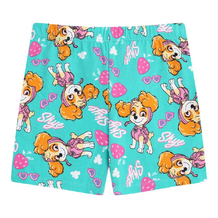 Paw Patrol Bike Shorts, Green Mid, hi-res