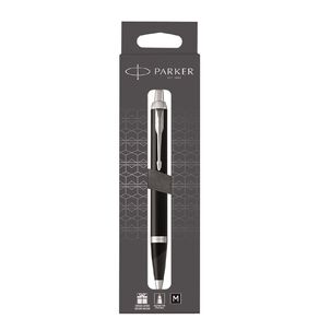 Parker IM Matte Black with Chrome Trim Ballpoint Pen Black