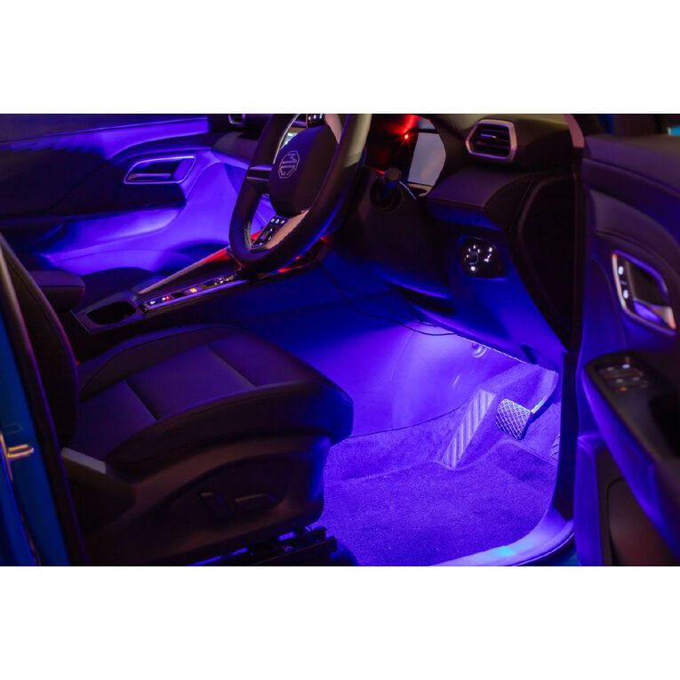 Autoworx Car Interior LED Strip 4 Pack, , hi-res