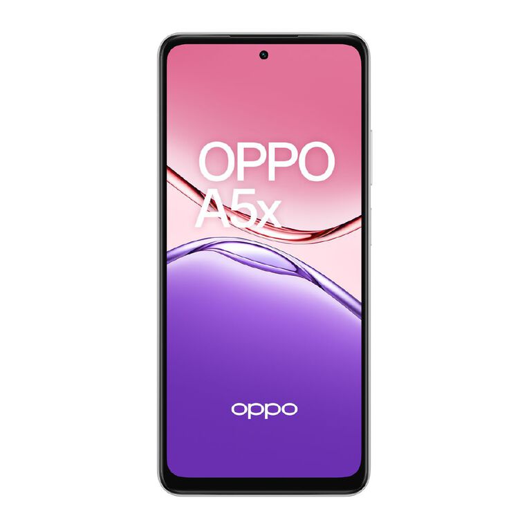 OPPO A5X 4G with Warehouse Mobile SIM Laser White, , hi-res
