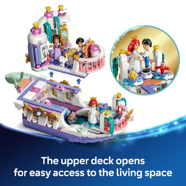 LEGO Disney Princess Ariels Royal Wedding Boat 43299, , hi-res