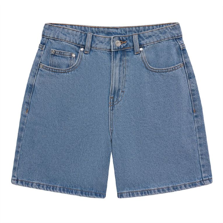 Young Original Baggy Denim Shorts, Denim Light, hi-res