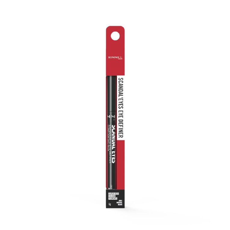 Rimmel C Scandaleyes Eye Definer #001 Intense Black, , hi-res