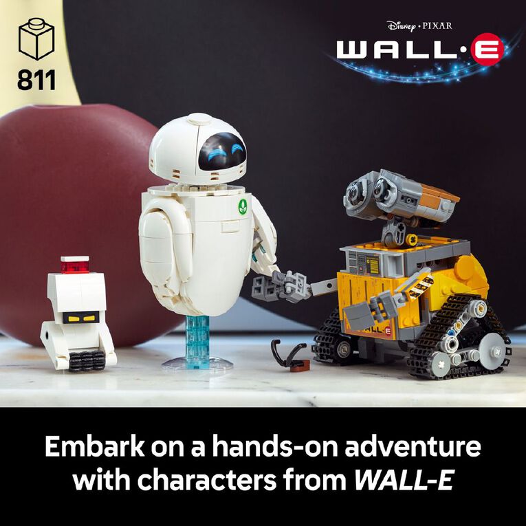 LEGO Disney Pixar WALL-E and EVE 43279, , hi-res