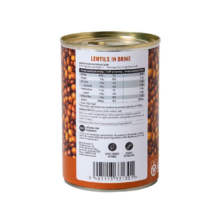 Market Kitchen Lentils 400g, , hi-res