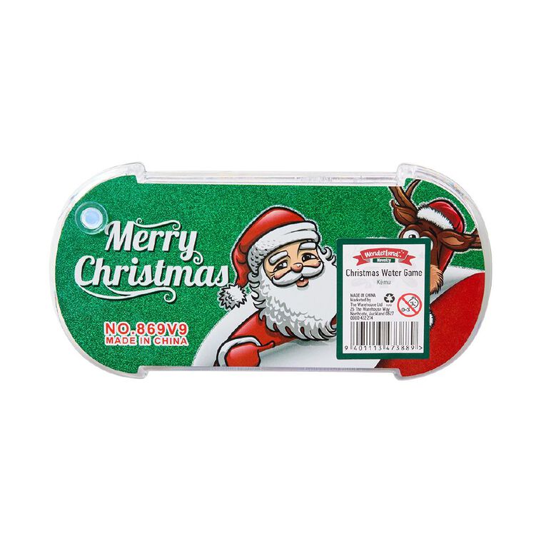 Wonderland Novelty Christmas Water Game Assorted, , hi-res