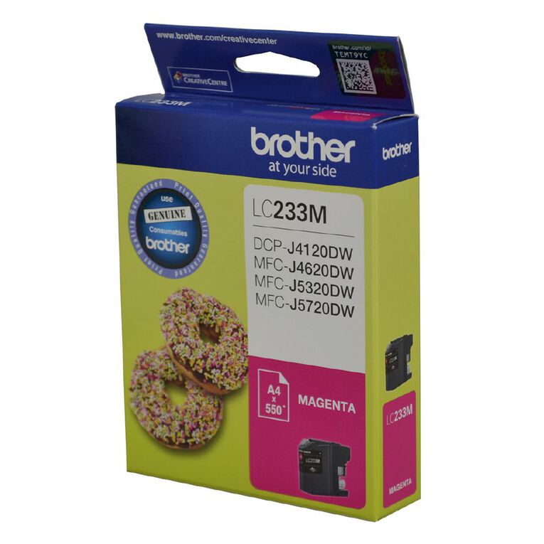 Brother Ink LC233 Magenta (550 Pages), , hi-res
