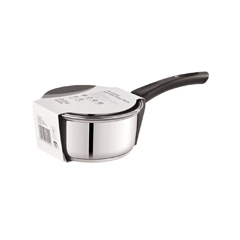 Living & Co Saucepan Stainless Steel, , hi-res