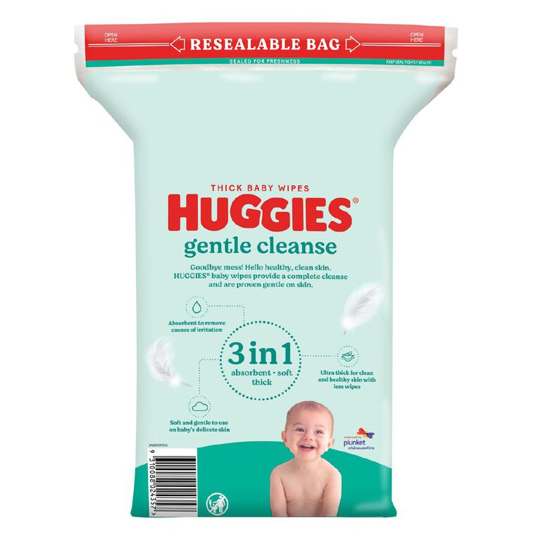 Huggies Baby Wipes Unscented Jumbo Pack, , hi-res