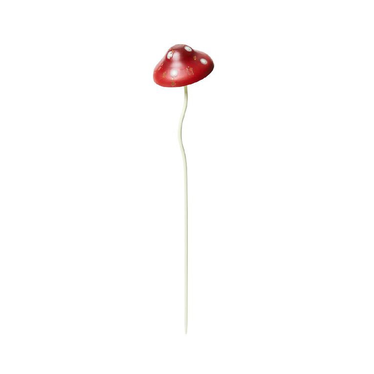 Kiwi Garden Metal Mushroom Garden Stake - Tall, , hi-res