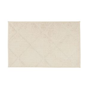 Living & Co Bath Mat Tufted Diamond Cream