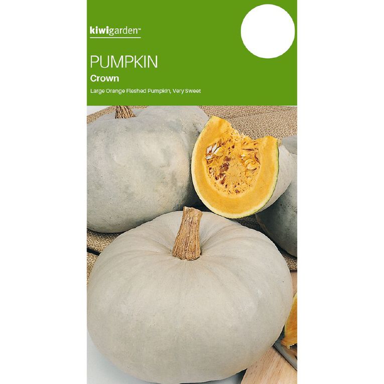 Kiwi Garden Pumpkin Crown Seeds, , hi-res