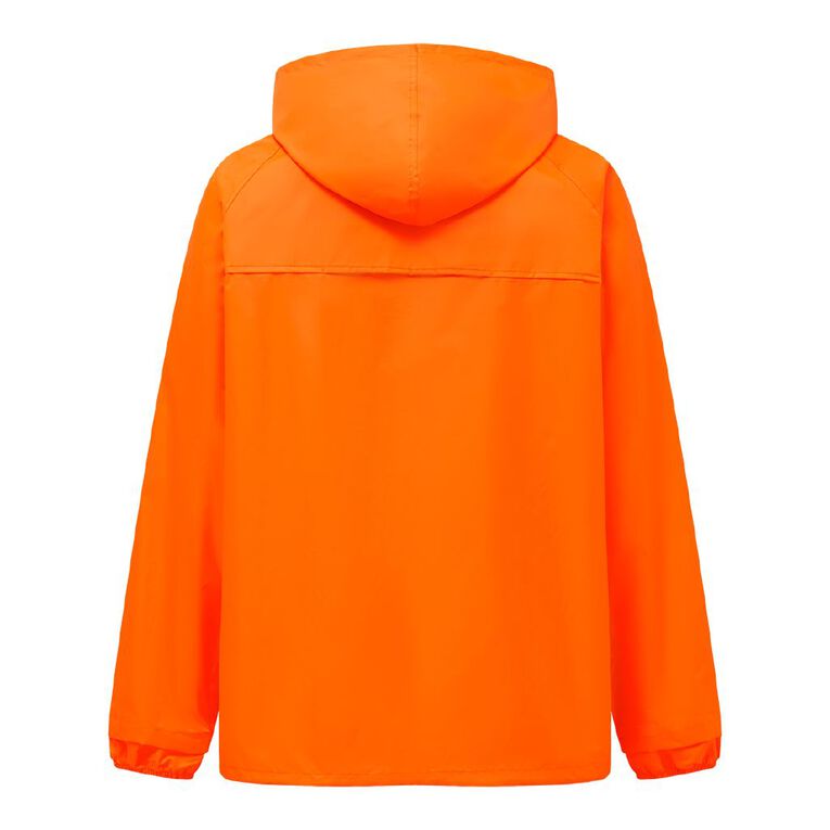 Rivet Water Resistant Jacket, Orange/Fluro, hi-res