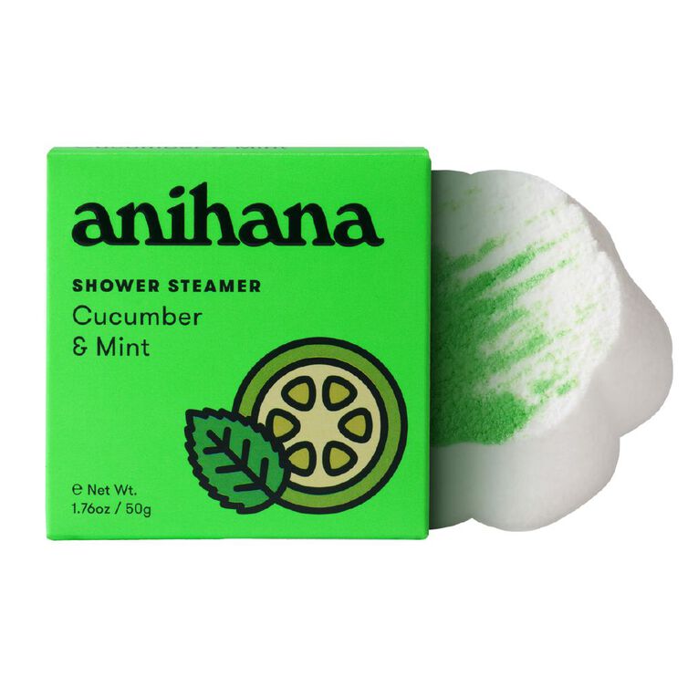 Anihana Shower Steamer Cucumber And Mint 50g, , hi-res