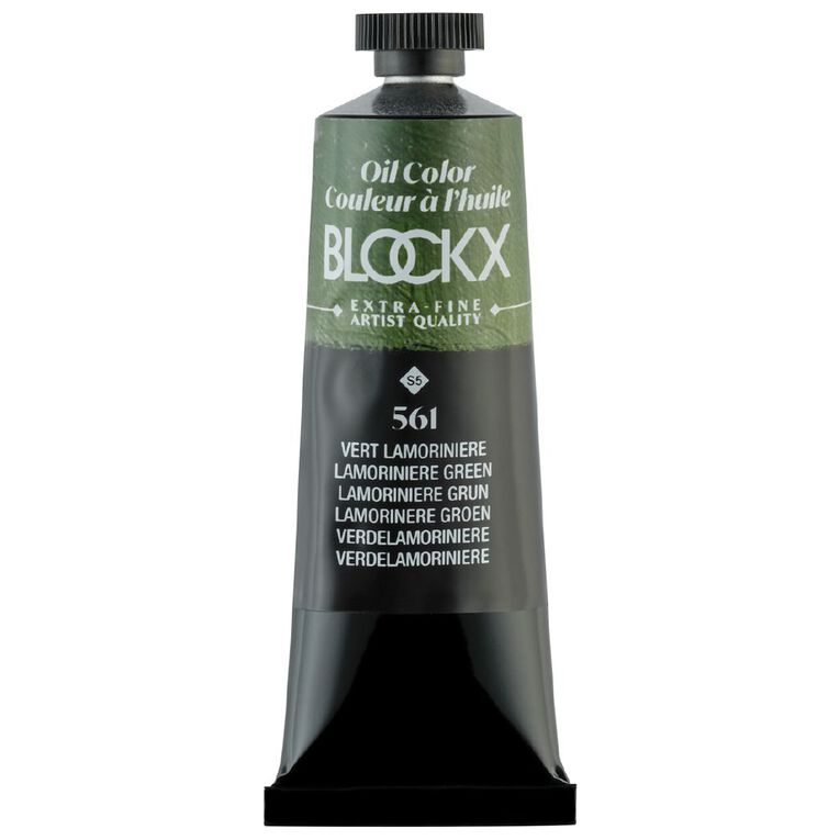 BLOCKX Oil Tube 35ml S5 561 Lamoriniere Green, , hi-res