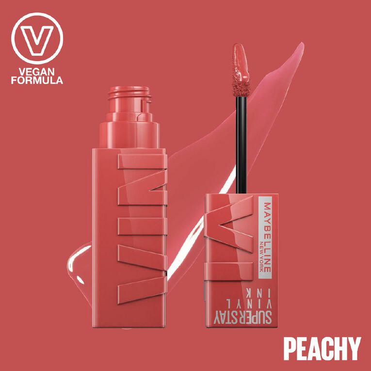 Maybelline Superstay Vinyl Ink 15 Peachy, , hi-res