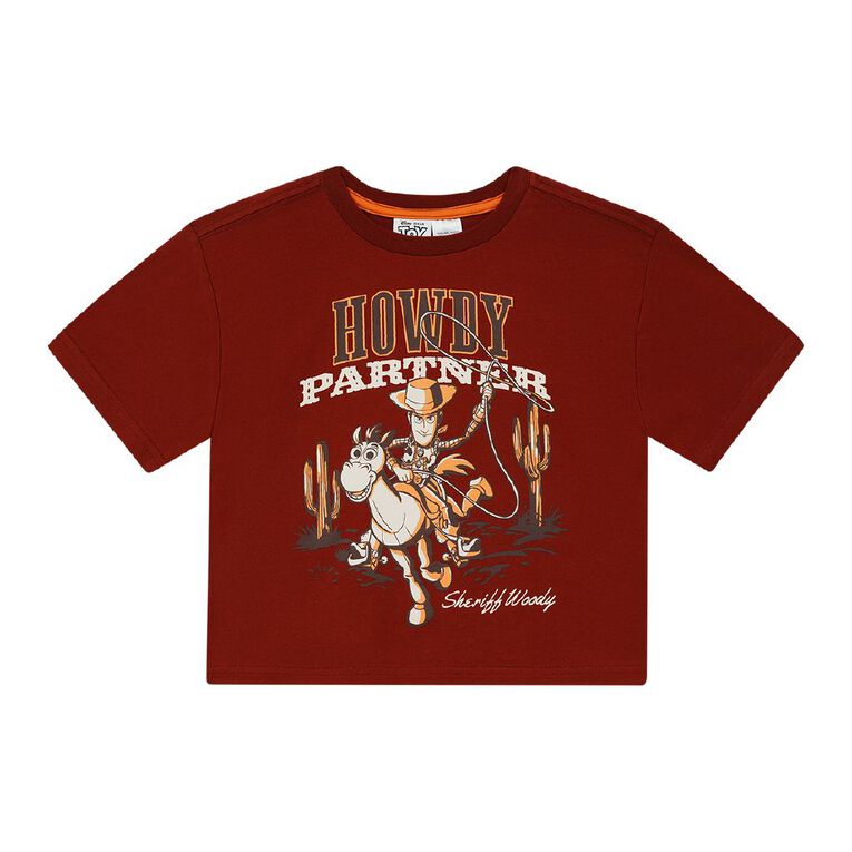 Toy Story Short Sleeve Boxy Tee, Red Dark, hi-res