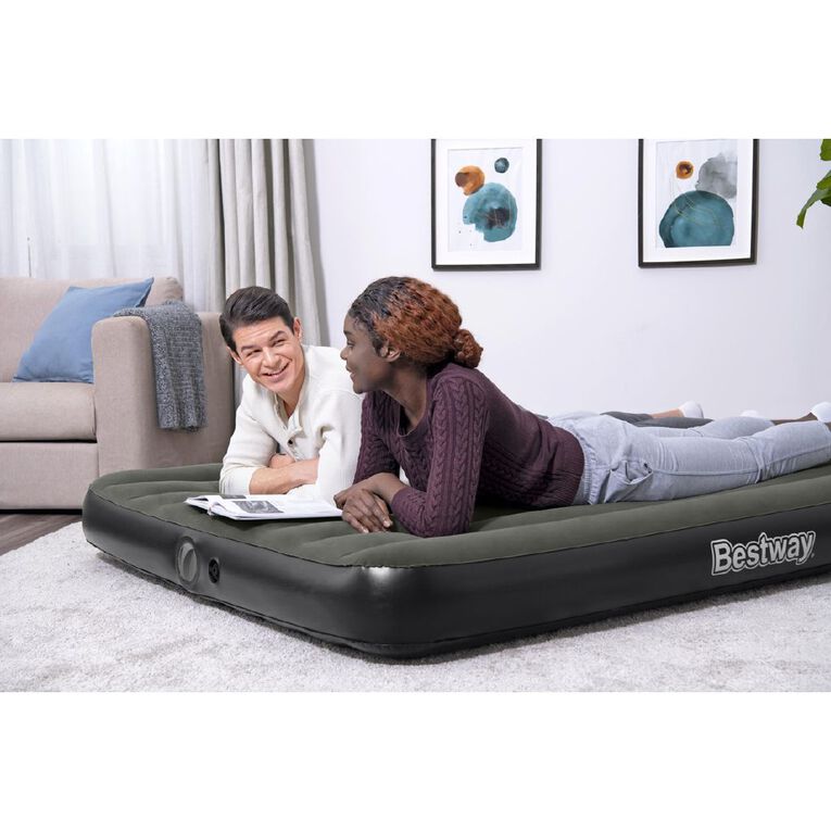 Bestway Airbed With Rechargable Pump Queen, , hi-res