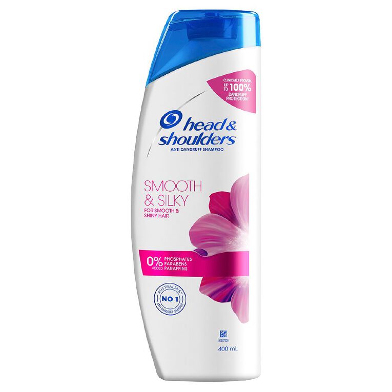 Head & Shoulders Smooth & Silky Shampoo 400ml, , hi-res