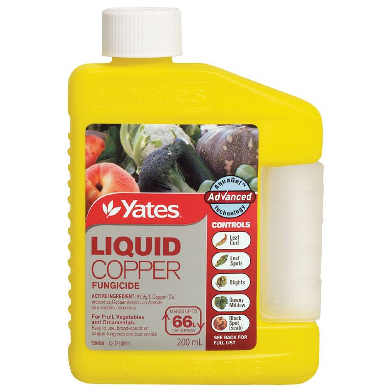 Yates Liquid Copper Fungicide 200ml, , hi-res