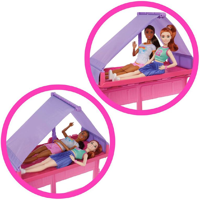Barbie New Deluxe Campervan, , hi-res