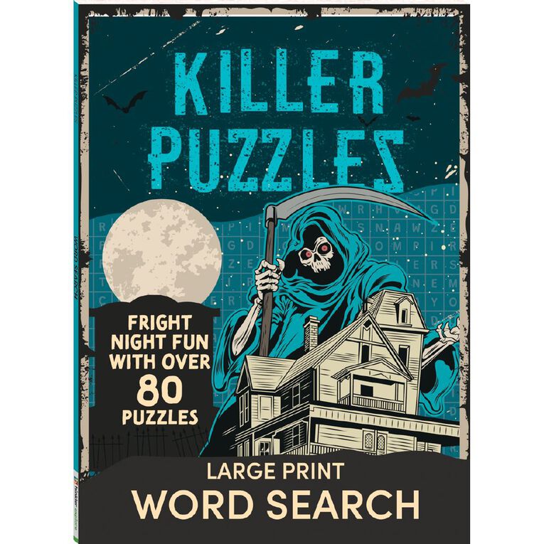 Killer Puzzles Word Search #2, , hi-res
