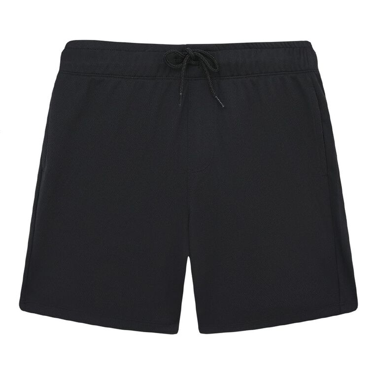 Young Original Boys' Eyelet Shorts, Black, hi-res