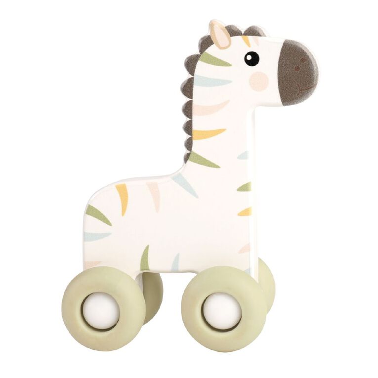 Play Studio Wooden Silicone Animal Vehicles Assorted, , hi-res