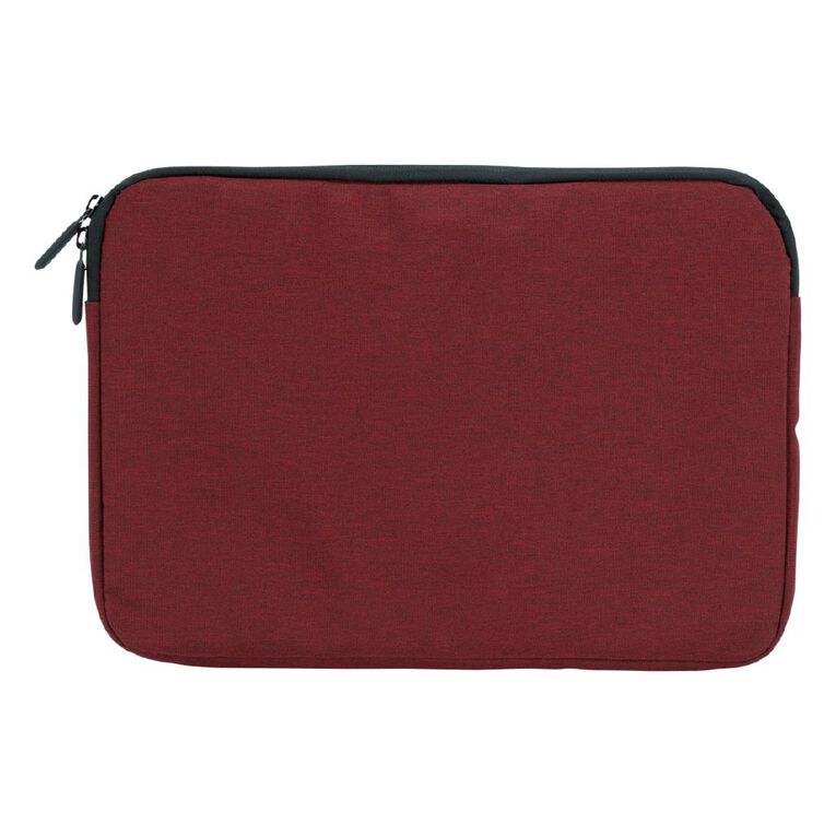 Moki Transporter 13.3 Inch Laptop Sleeve Burgundy, , hi-res