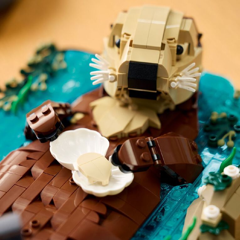 LEGO IDEAS Sea Otters 21366, , hi-res