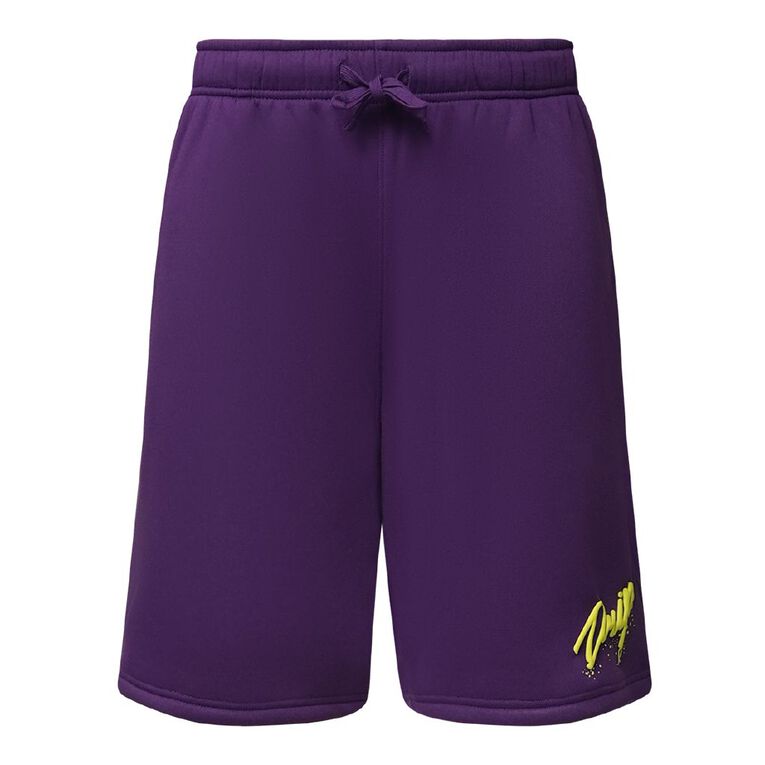 Garage Men's Fresh Graphic Shorts, Purple Dark, hi-res