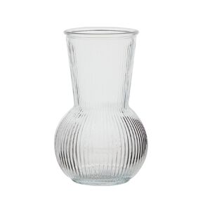 Living & Co Fluted Glass Bulb Vase
