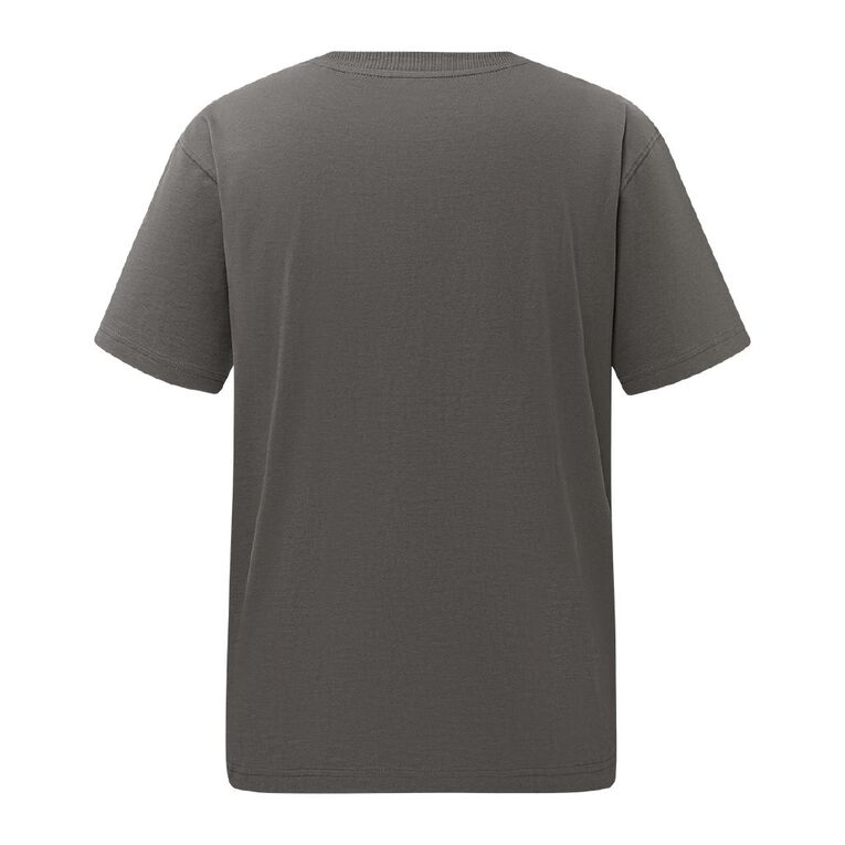 H&H Men's Relaxed Fit Graphic Tee, Grey Dark Rebel, hi-res