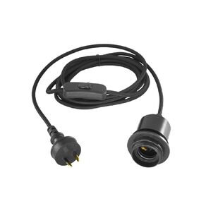 Living & Co Woola Kit E27 60W Black