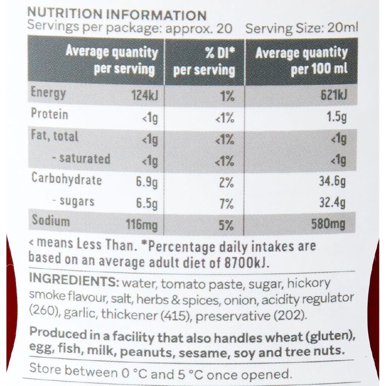 Market Kitchen BBQ Sauce 400ml, , hi-res