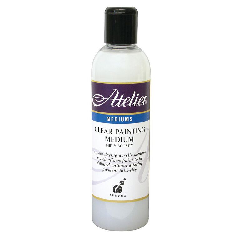 Atelier Painting Medium 250ml Clear, , hi-res