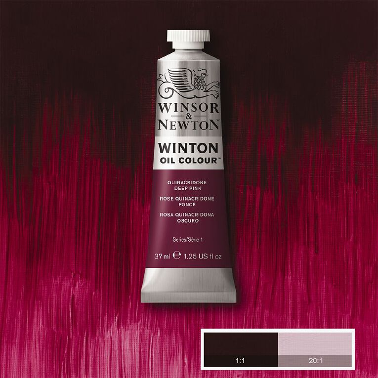 Winsor & Newton Winton Oil Quin Deep Pink 37ml, , hi-res