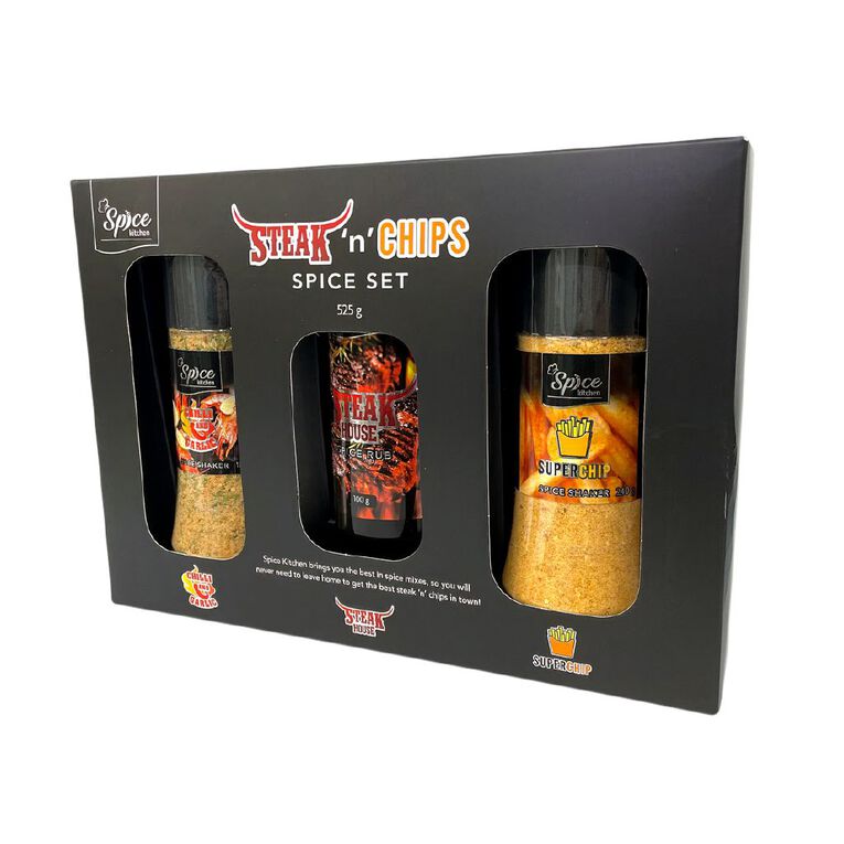 Steak and Chips Spice Set 525g, , hi-res