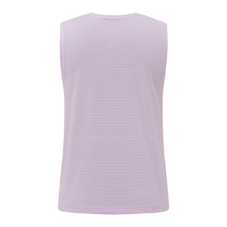 Active Intent Women's Panel Tank, Purple, hi-res