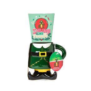 Elf Mug Set - Smiling Is My Favorite