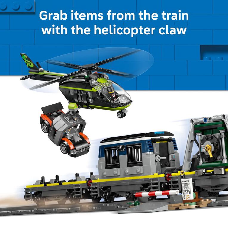 LEGO CITY Police Train Heist 60508, , hi-res