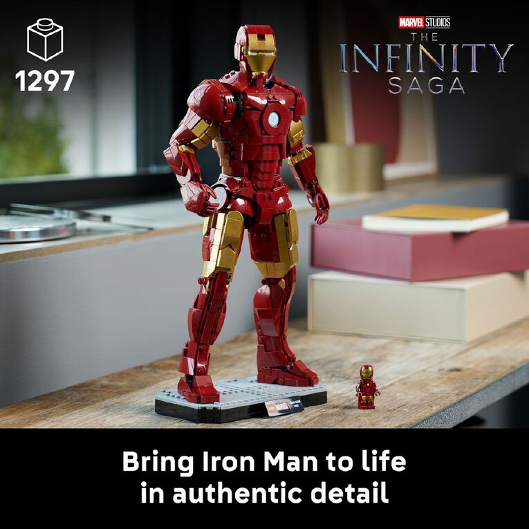 LEGO Marvel Super Heroes Iron Man Mark 3 Collectors Edition 76344, , hi-res