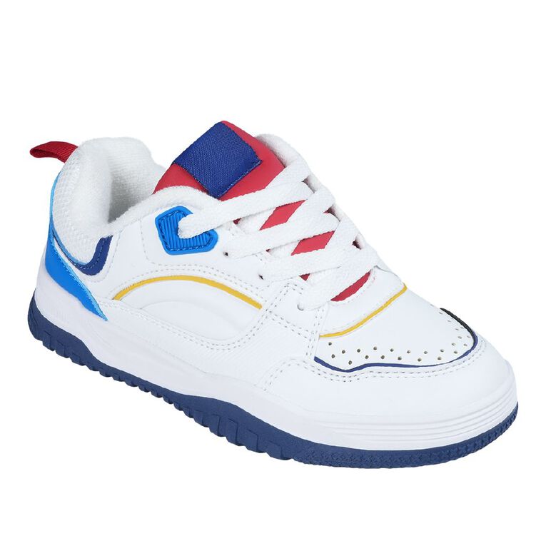 Young Original Senior Kids' Skate Sneakers, White, hi-res