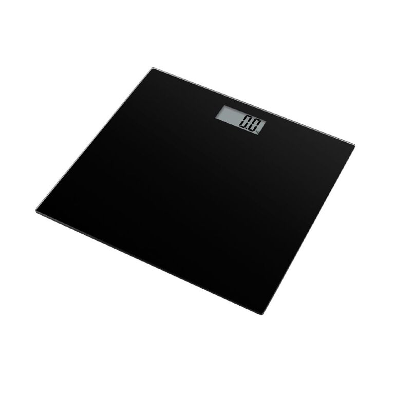 Living & Co Digital Glass Scale Black, , hi-res