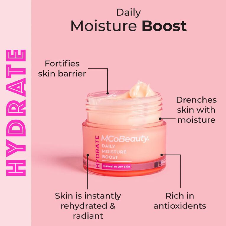 MCoBeauty Hydrate Daily Moisture Boost, , hi-res
