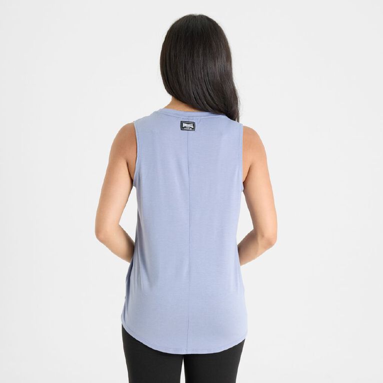 Lonsdale Women's Malden Tank, Blue Light, hi-res