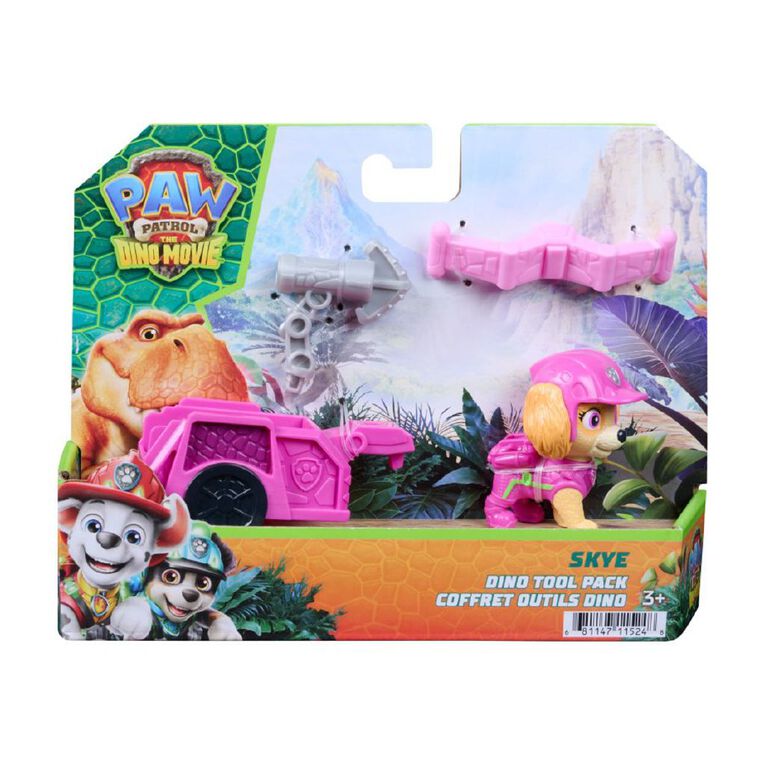 Paw Patrol The Dino Movie Dino Tool Figure Assorted, , hi-res