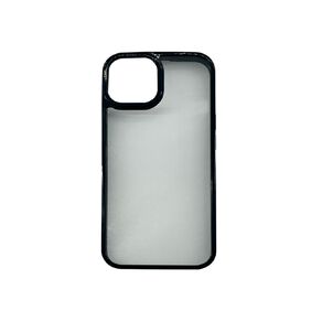 Tech.Inc Clear Phone Case For iPhone 13/14/15TI0059BL Black